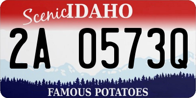 ID license plate 2A0573Q