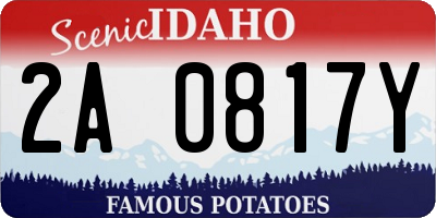 ID license plate 2A0817Y