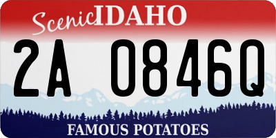 ID license plate 2A0846Q