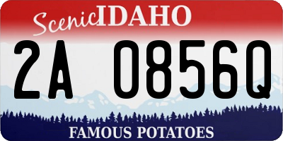 ID license plate 2A0856Q