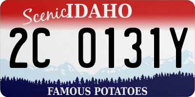 ID license plate 2C0131Y