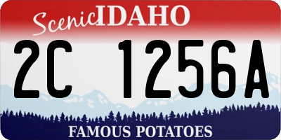 ID license plate 2C1256A