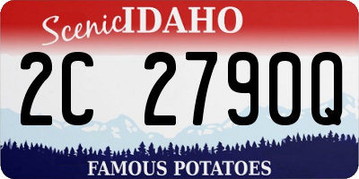 ID license plate 2C2790Q