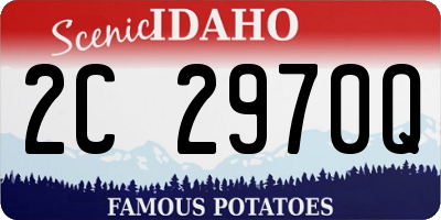 ID license plate 2C2970Q
