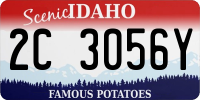 ID license plate 2C3056Y