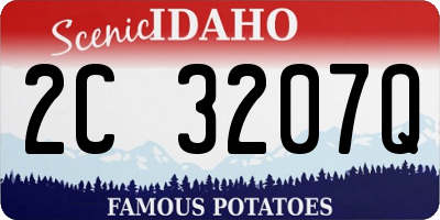ID license plate 2C3207Q