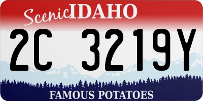 ID license plate 2C3219Y