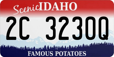 ID license plate 2C3230Q