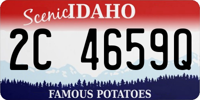 ID license plate 2C4659Q