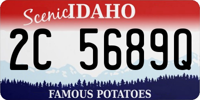 ID license plate 2C5689Q