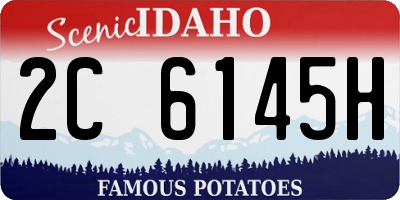 ID license plate 2C6145H