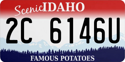 ID license plate 2C6146U