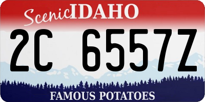 ID license plate 2C6557Z