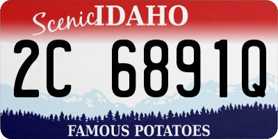 ID license plate 2C6891Q