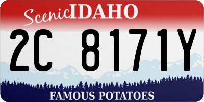 ID license plate 2C8171Y