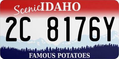 ID license plate 2C8176Y