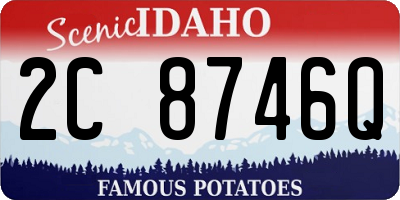 ID license plate 2C8746Q