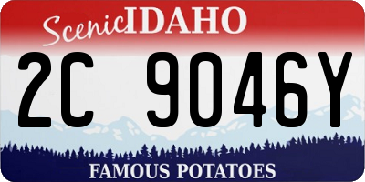 ID license plate 2C9046Y