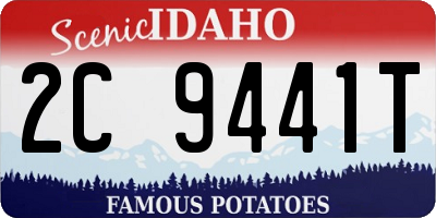 ID license plate 2C9441T