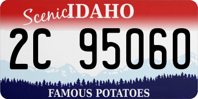 ID license plate 2C9506O