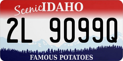ID license plate 2L9099Q