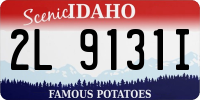 ID license plate 2L9131I