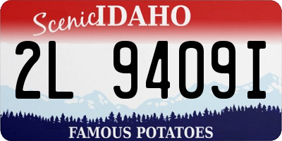ID license plate 2L9409I