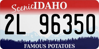ID license plate 2L9635O