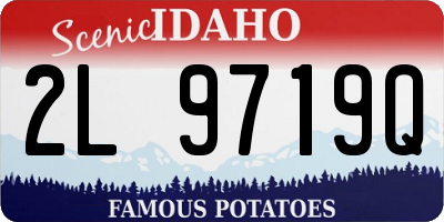 ID license plate 2L9719Q
