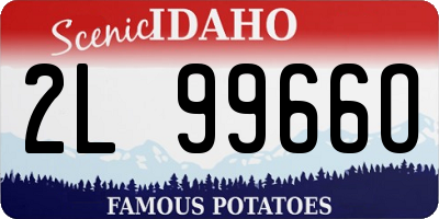 ID license plate 2L9966O