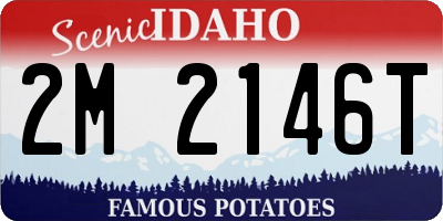 ID license plate 2M2146T