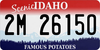 ID license plate 2M2615O