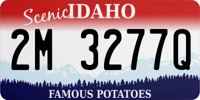 ID license plate 2M3277Q