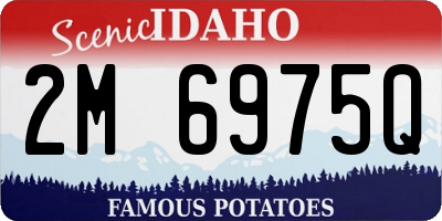 ID license plate 2M6975Q