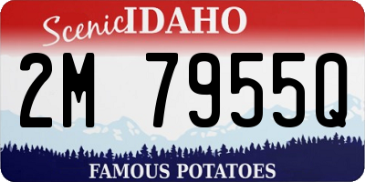 ID license plate 2M7955Q