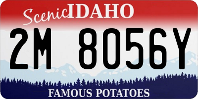 ID license plate 2M8056Y