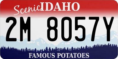 ID license plate 2M8057Y