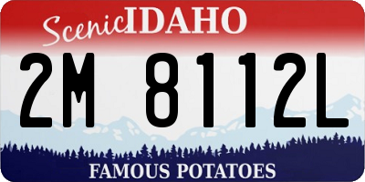 ID license plate 2M8112L