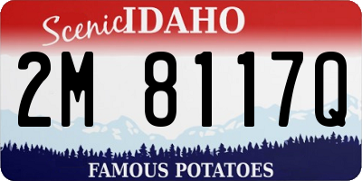 ID license plate 2M8117Q
