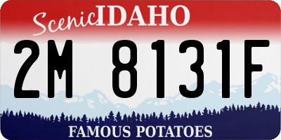 ID license plate 2M8131F