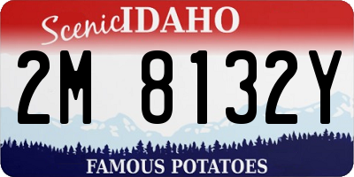 ID license plate 2M8132Y