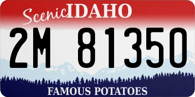ID license plate 2M8135O