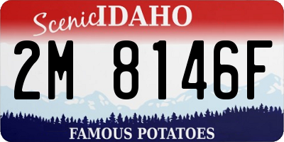 ID license plate 2M8146F