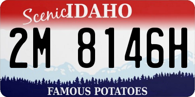 ID license plate 2M8146H