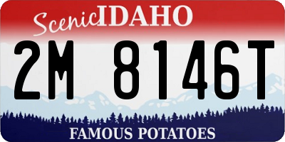 ID license plate 2M8146T