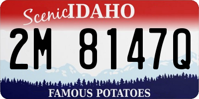 ID license plate 2M8147Q