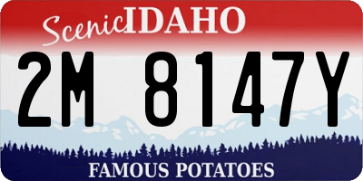 ID license plate 2M8147Y