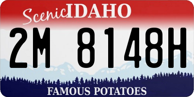 ID license plate 2M8148H