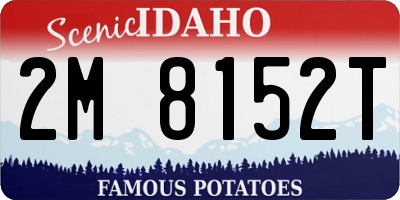 ID license plate 2M8152T