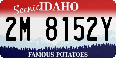 ID license plate 2M8152Y